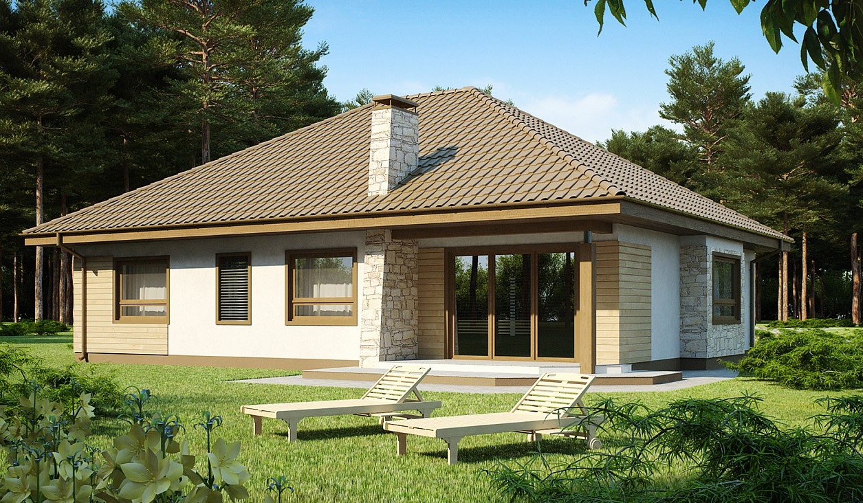 Дом из газоблоков