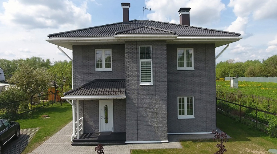 Дом из керамоблока
