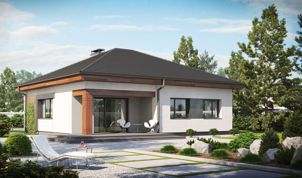 Дом из пеноблоков